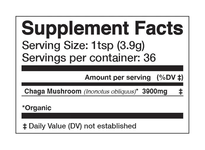CHAGA | Organic Mushroom Powder, Body Guard* - Image 8