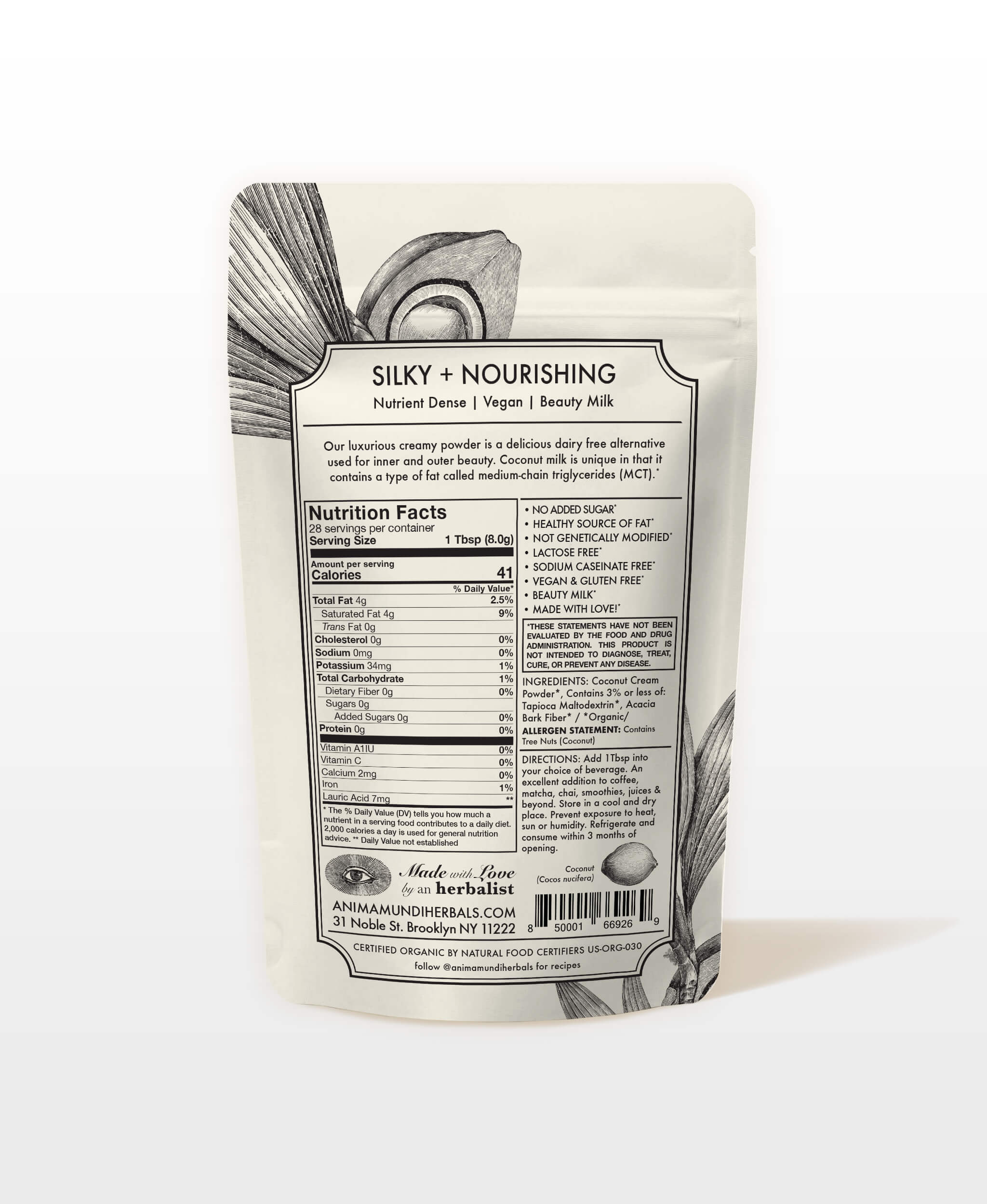 COCONUT CREAM | Dairy Free Creamer - Image 9