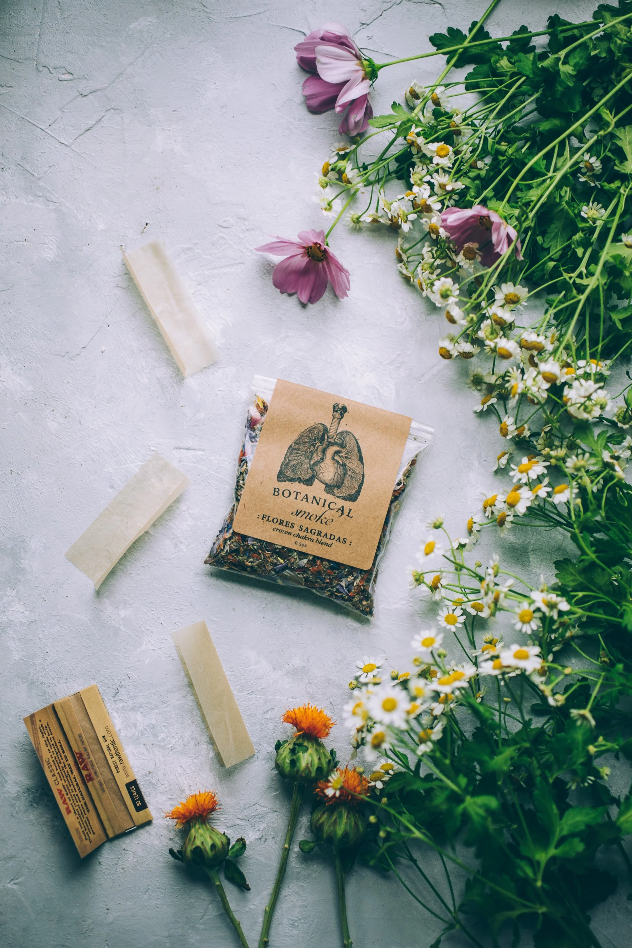 FLORES SAGRADAS Botanical Smoke | Crown Chakra Blend - Image 6