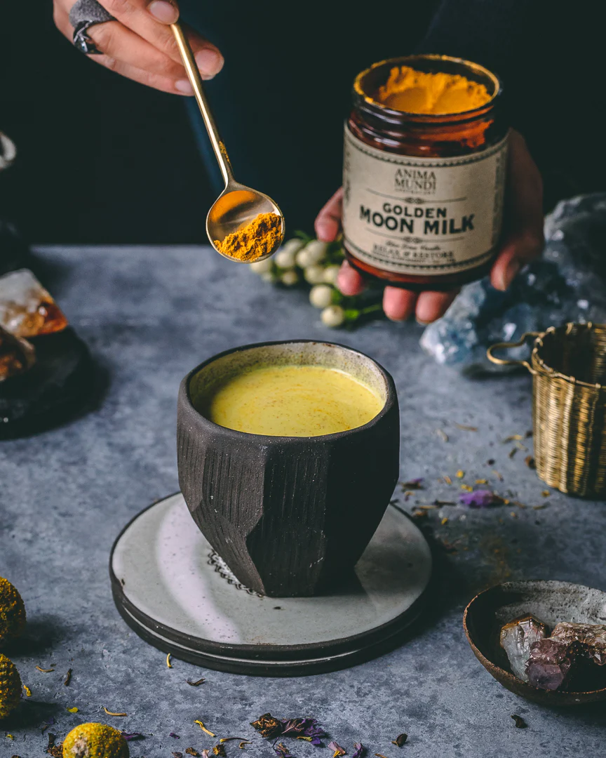 GOLDEN MOON MILK | Blue Lotus Vanilla - Image 3