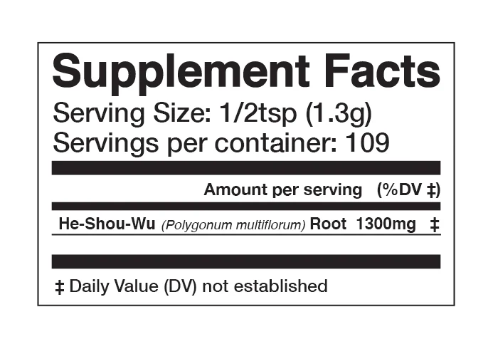 HE SHOU WU | Strength + Shine* - Image 10