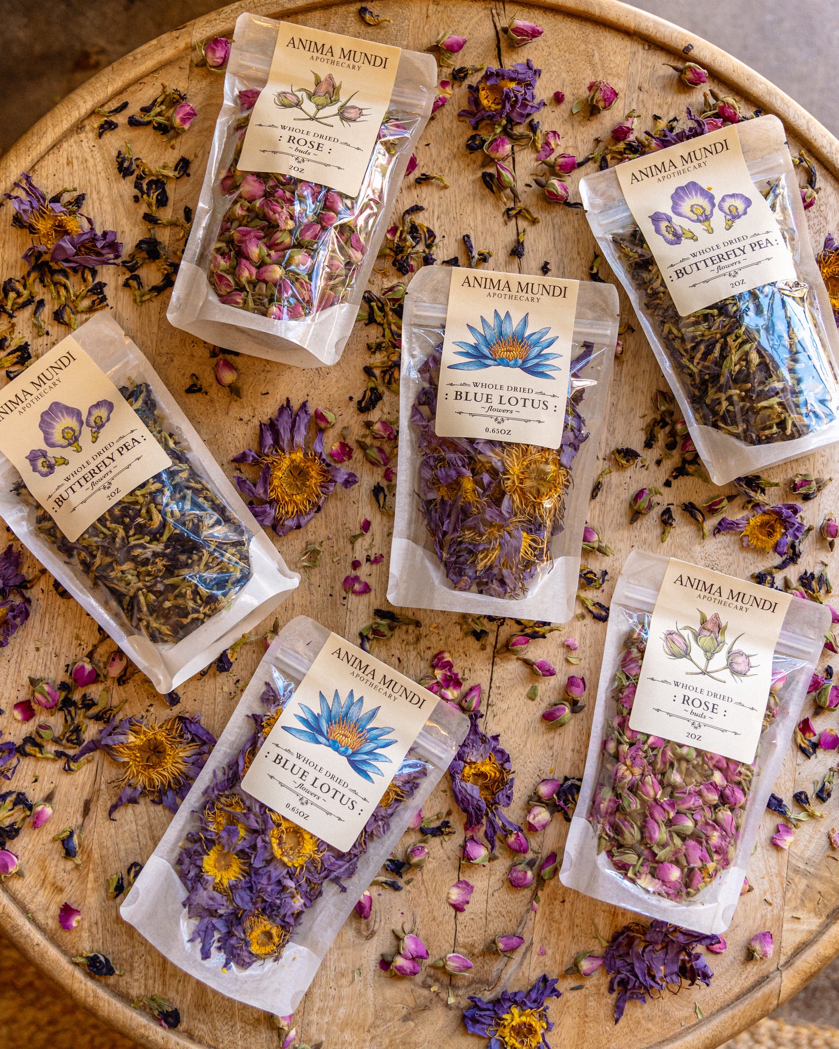 WHOLE BUTTERFLY PEA FLOWERS | Organic Blue Healer* - Image 7