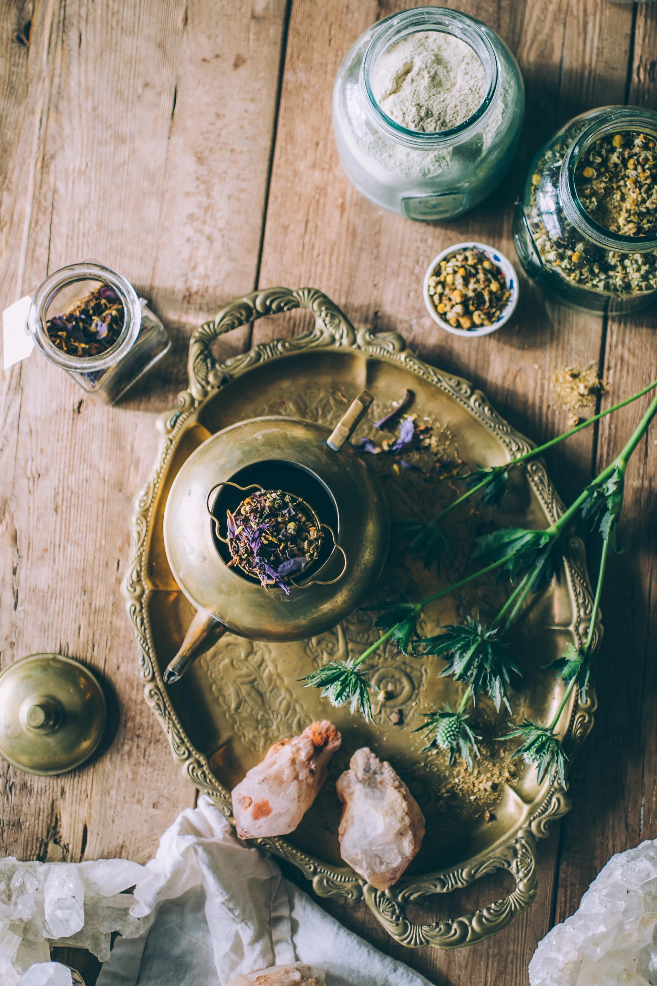 WOVEN BRASS | Large Tea Strainer - Image 4