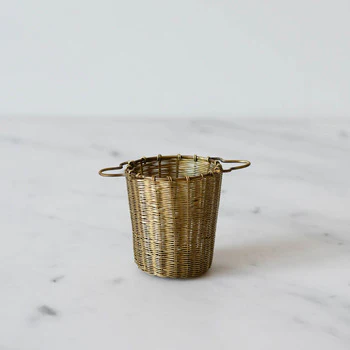 WOVEN BRASS | Large Tea Strainer - Image 6